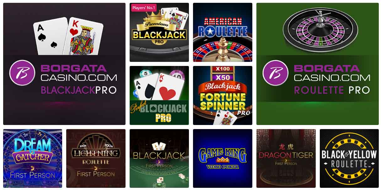 Electronic Table Games Like Blackjack and Roulette Offered on Borgata Casino PA